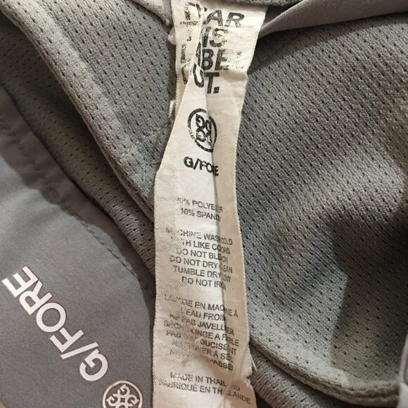 G/FORE Mens Golf Shorts Size 35 Grey - Picture 4 of 10